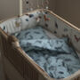 Hazy Blue Nightfall Bed Linen, thumbnail 5 of 5