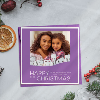 Personalised Photo Christmas Card, 3 of 4