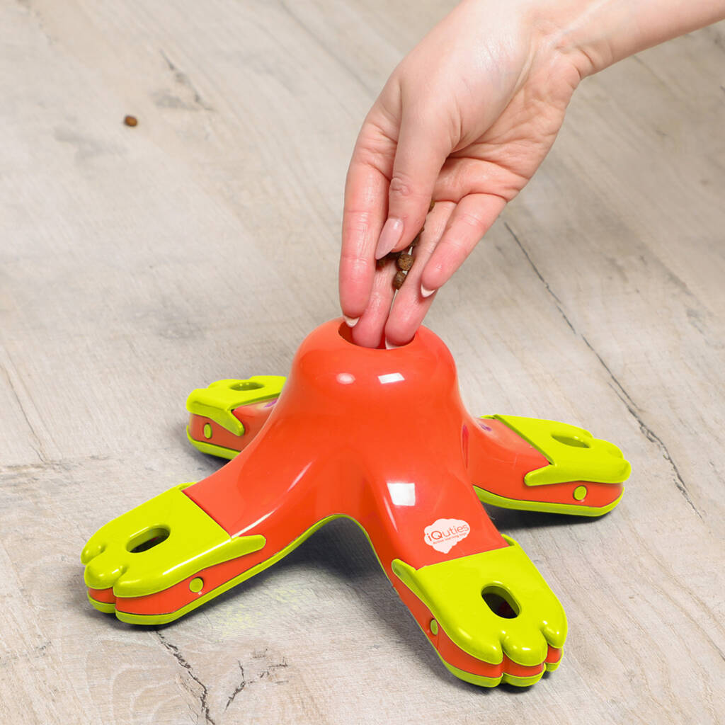 Boredom Buster Puzzle Dog Toy Kibble Drop By NOAH'S ARK