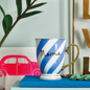 'Mama' Lilac Stripes Portofino Mug, thumbnail 1 of 2