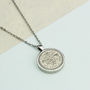 Personalised Sixpence Necklace 1928 To 1967, thumbnail 4 of 7