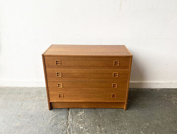Danish Mid Century Chest Of Drawers By Sejling Skabe, 4 of 12