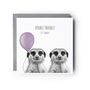 Double Trouble Twins Meerkat Card, thumbnail 3 of 6