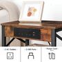 Bedside Table Side Table With Charging Station, thumbnail 5 of 9