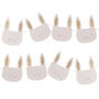 Gold Glitter Easter Bunny Bunting Backdrop, thumbnail 2 of 3