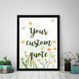 Custom Quote Quality Print Posters, thumbnail 2 of 8