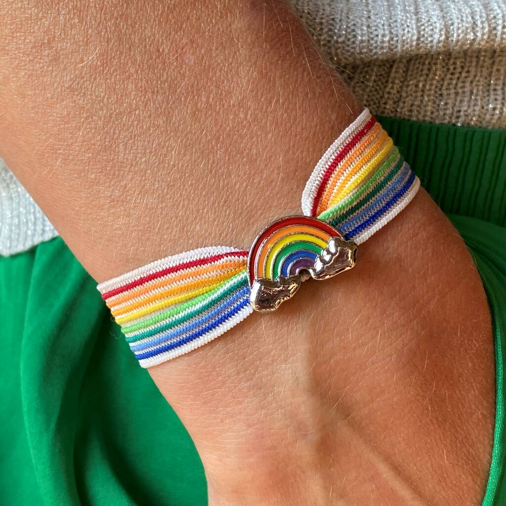 Rainbow Stretch Bracelet, 1 of 2