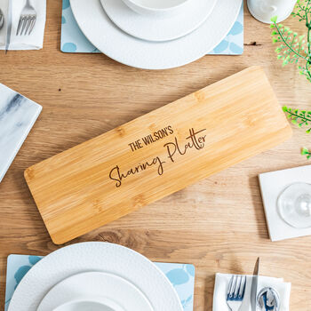 Personalised Sharing Platter Serving Board, 5 of 5