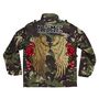 Sequin Wings And Roses Personalised Kids Camo Jacket, thumbnail 11 of 11