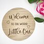 Welcome Baby Arrival Sign, thumbnail 6 of 7
