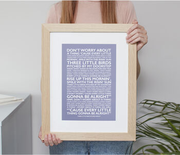 Personalised Favourite Song Print, 5 of 12