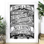 'Buying A Book' Hand Illustrated Print, thumbnail 1 of 11