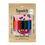 Set Of Three Children's Socks In A Gift Box Pink Leopard, thumbnail 1 of 2