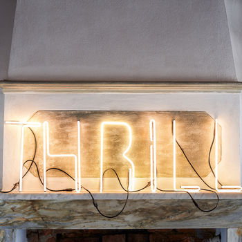 Personalised Skinny Neon Letter Lights, 2 of 6