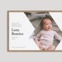 Leo Birth Announcement Cards, thumbnail 2 of 2