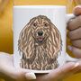 Personalised Afghan Hound Dog Dad Portrait Mug, thumbnail 5 of 10