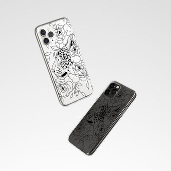 Leopard Floral Phone Case For iPhone, 9 of 11