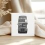 London Double Decker Bus Card, thumbnail 1 of 5
