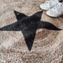 Jute Rug With Black Star, thumbnail 5 of 6