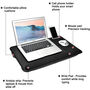 Laptop Tray Stand With Mouse Pad Pillow Cushion, thumbnail 3 of 5