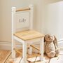 Personalised Wooden Children’s Chair White, thumbnail 1 of 3