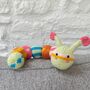 Curious Colourwork Caterpillar Knitting Pattern, thumbnail 1 of 2