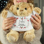 Personalised Christmas Teddy Bear – Christmas Gift, thumbnail 1 of 5
