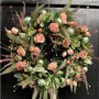 Wicked Faux Flowers Christmas Wreath Limited Edition, thumbnail 1 of 5