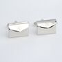 Personalised Lucky Hidden Message Envelope Cufflinks, thumbnail 7 of 9