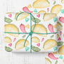 Taco's Food Wrapping Paper Roll Or Folded, thumbnail 2 of 3