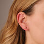 Little Starburst Stud Earrings, thumbnail 3 of 4