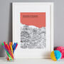 Personalised Winchester Graduation Gift Print, thumbnail 1 of 9