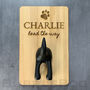 Personalised Dog Lead Hanger. Lead The Way, thumbnail 2 of 7