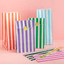 Candy Stripe Party Bags, thumbnail 1 of 12