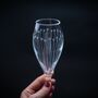 Hand Engraved Dandelion Champagne Flutes, thumbnail 4 of 12