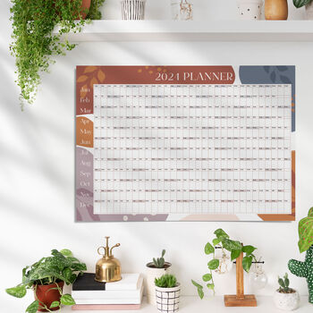 2024 Year Wall Planner | Whole Year Calendar, 2 of 7