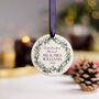 First Christmas As Mr And Mrs Personalised Bauble, thumbnail 9 of 9