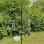 Bird Feeding Station With Five Feeders And Stabilizers, thumbnail 1 of 11