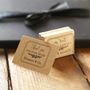 Personalised Company Name Thank You Rubber Stamp, thumbnail 4 of 5