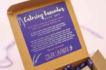 Calming Lavender Better Sleep Gift Set, 3 of 5