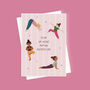 Yoga Mum Mother's Day Card, thumbnail 4 of 4