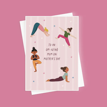 Yoga Mum Mother's Day Card, 4 of 4