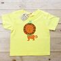 Lion Unisex Baby T Shirt, thumbnail 1 of 1
