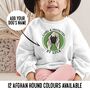 Afghan Hound Children Sweatshirt, thumbnail 1 of 7