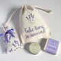 'Take Time To Unwind' Pamper Gift Bag, thumbnail 3 of 6