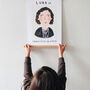 Personalised Influential Figure Print, Unframed, thumbnail 3 of 12
