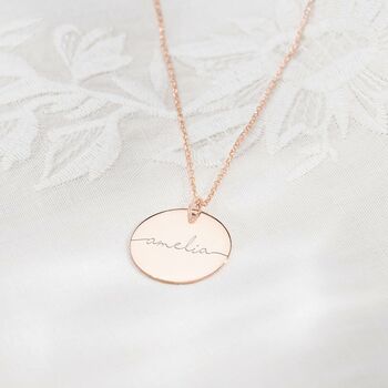 Large Esme Personalised Name Necklace By Bloom Boutique