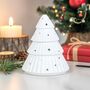 White Christmas Tree Oil Burner, thumbnail 1 of 4