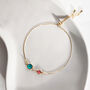 Mother And Child Birthstone Sliding Bracelet, thumbnail 4 of 12