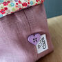 Children’s Sewing / Knitting / Project Bag /Pink, thumbnail 4 of 6